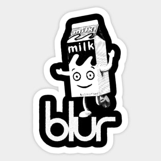 Milky blur Sticker